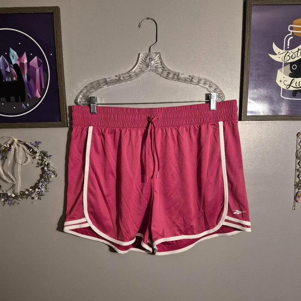 Pink Reebok Shorts - Picture 1 of 3